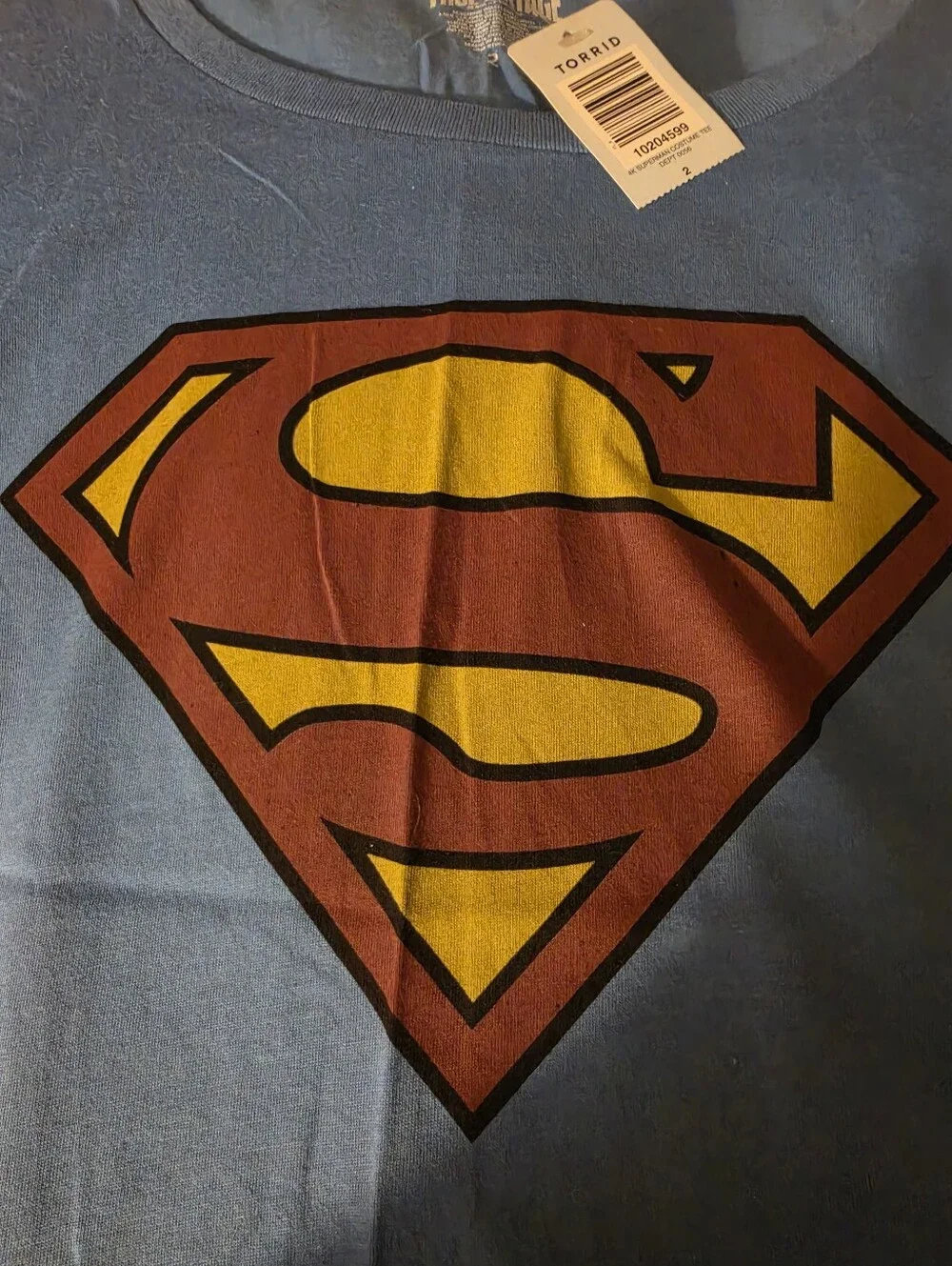 Super Girl Shirt Torrid Size 2